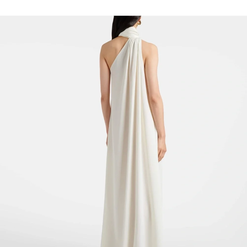 TALLER MARMO Bridal Astor crêpe cady gown - Picture 2 of 9